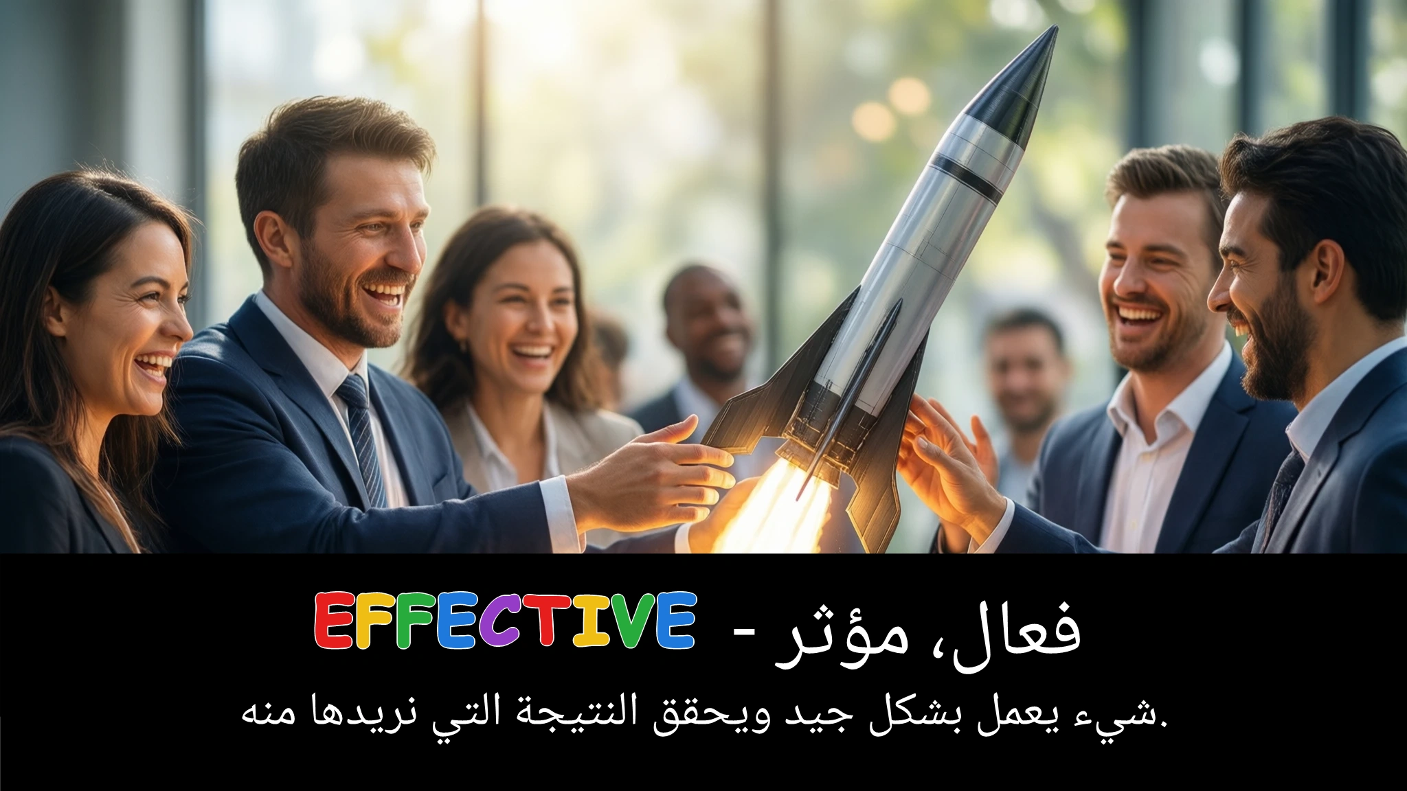 Arabic Illustration for effective